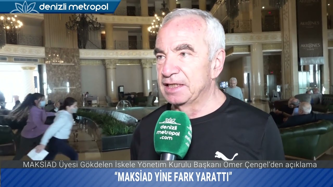 MAKSİAD &Uuml;yesi G&ouml;kdelen İskele YK Başkanı &Ouml;mer &Ccedil;engel&rsquo;den a&ccedil;ıklama: &ldquo;MAKSİAD YİNE FARK YARATTI&rdquo;