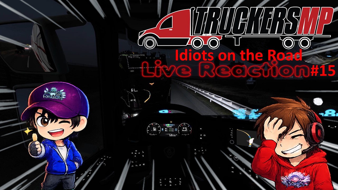 Harryzer's Reise - ETS2MP Funny Moments LiveReaction #15