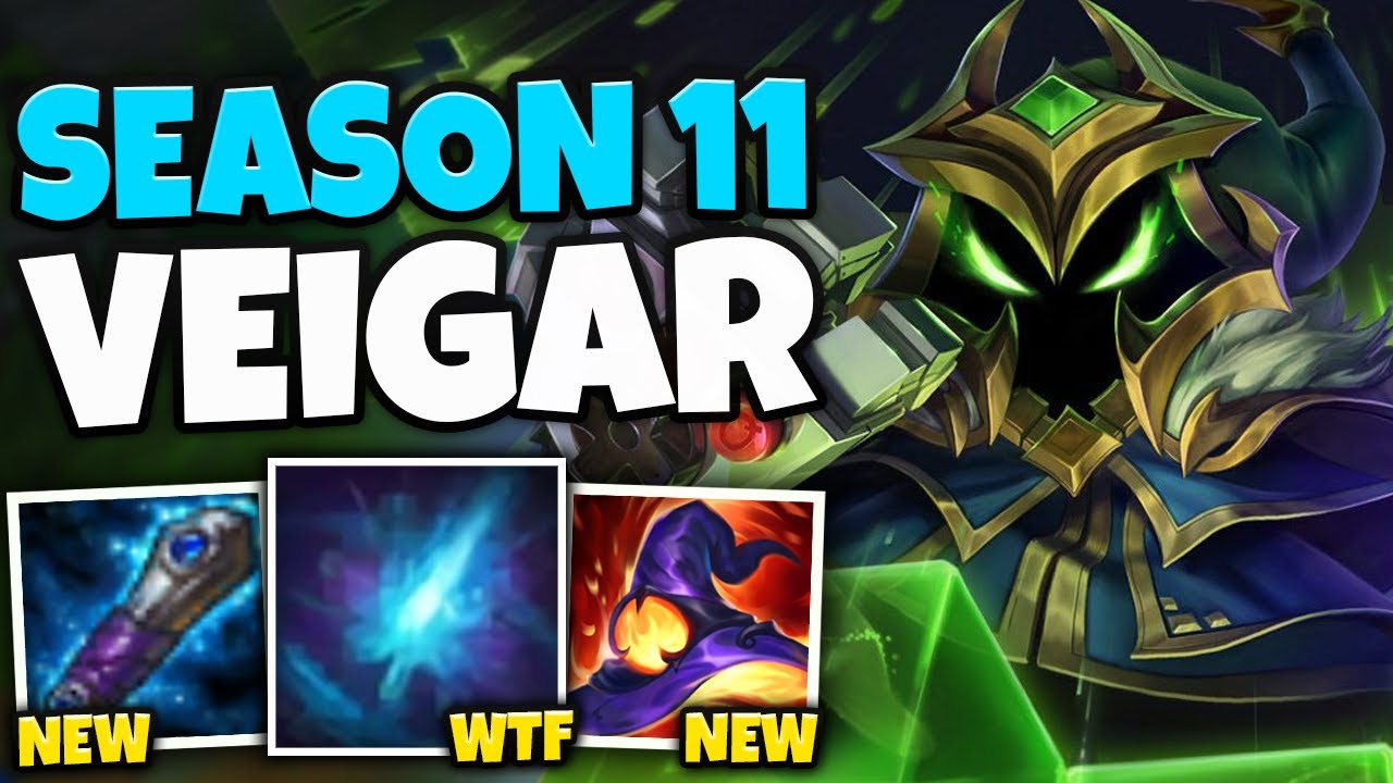 THE NEW AP ITEMS MAKE VEIGAR DO LEGIT TRUE DAMAGE! SEASON 11 VEIGAR IS OP - League of Legends