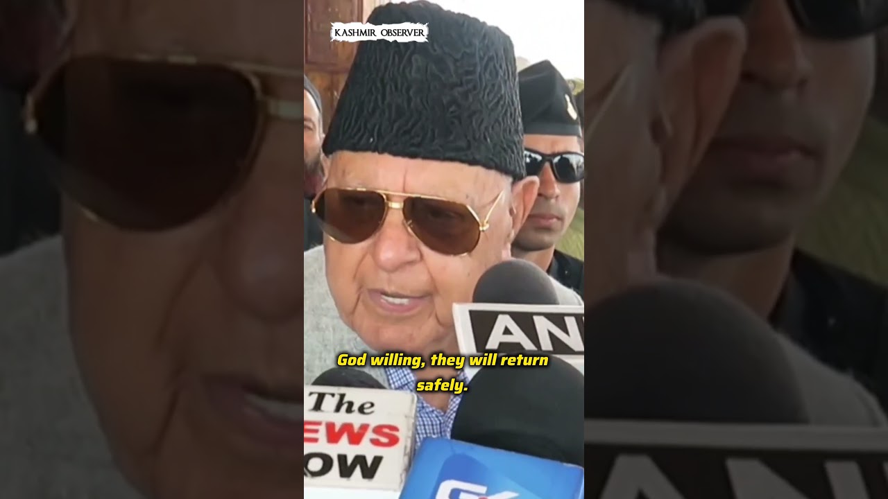 War In West Asia: Farooq Abdullah Reacts