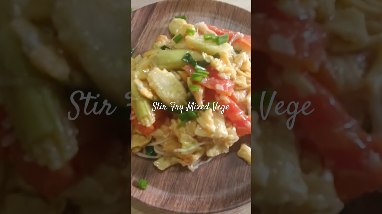 Stir Fry Mixed Vegetables 