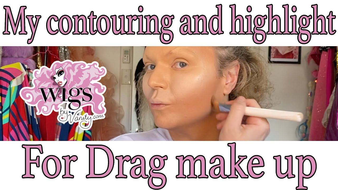 How I do my contouring and highlight for Drag make up.