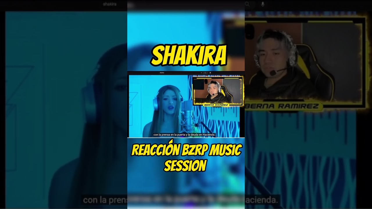 #shakira #shakiraypique #bizarrap #bzrp #bzrpmusicsessions #gerardpiqué #shakirashakira #reacciones
