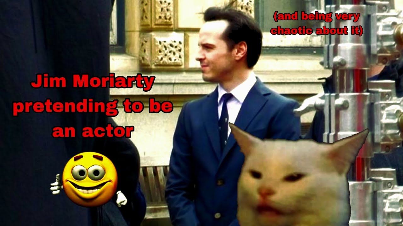 Jim Moriarty pretending to be an actor