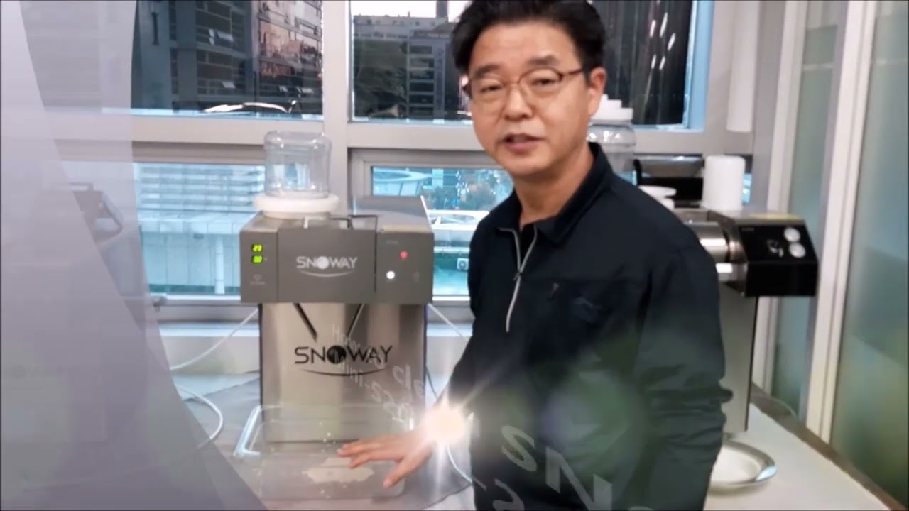 SNOWAY Bingsu Machine(JSB-257WS2), Product introduction & How to use and clean