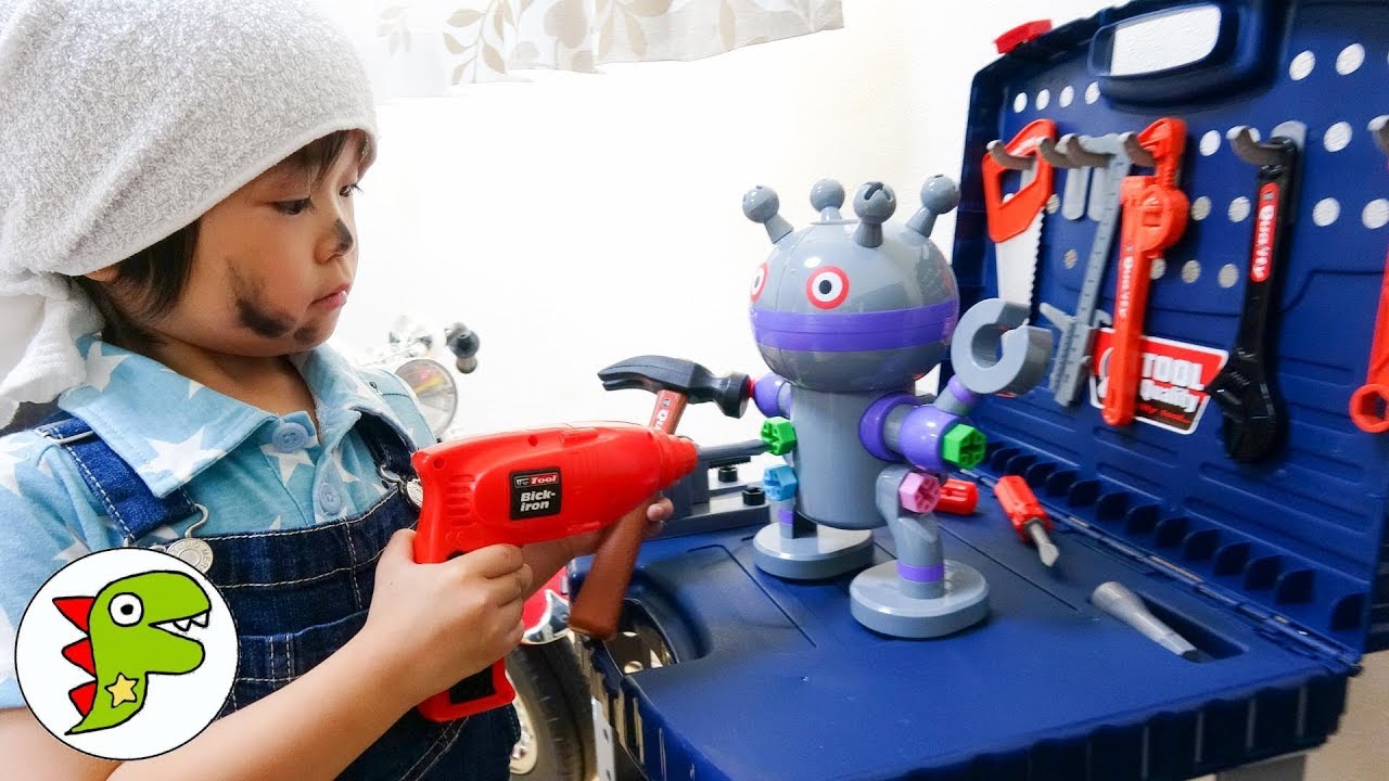 レオくんの修理屋さん！どんなもの直してくれるかな？ トイキッズ