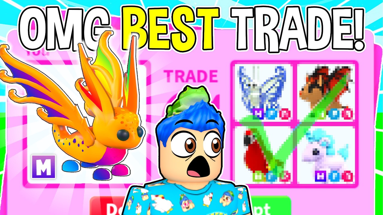 I Traded The MEGA *SUNGLIDER* For THIS In Adopt Me Roblox...
