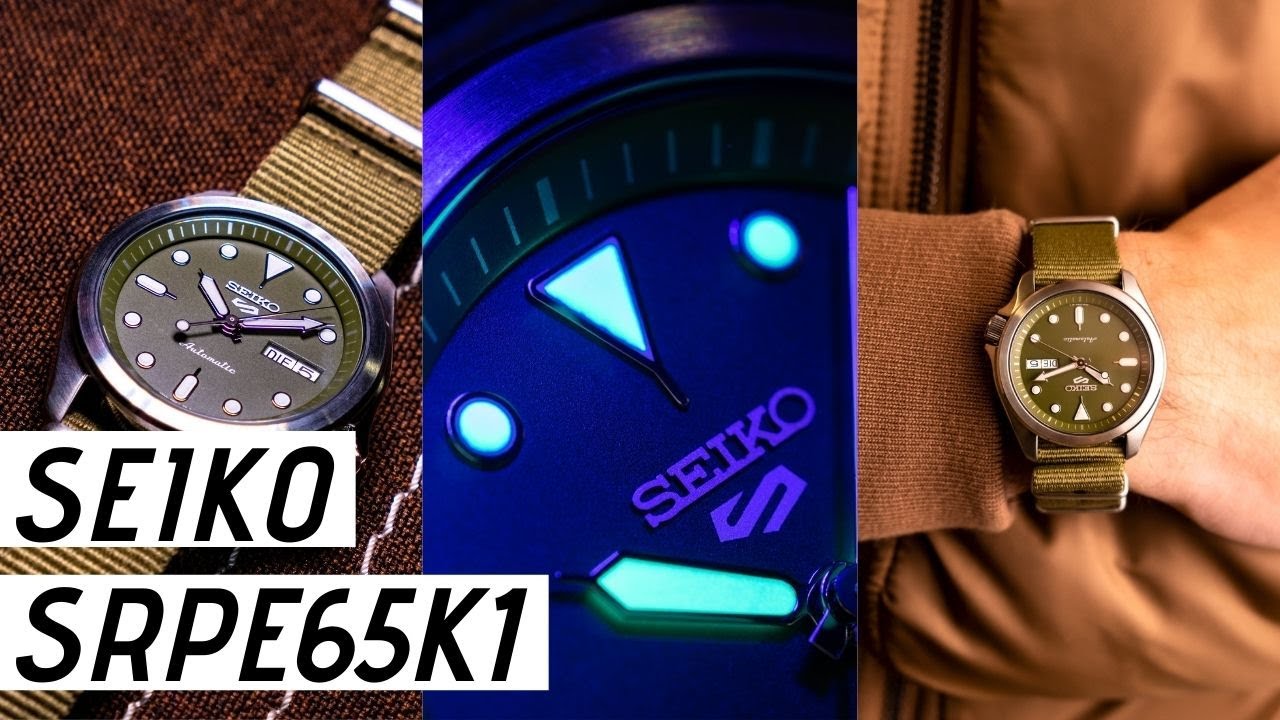 Seiko 5 Sports SRPE65K1 Watch Review