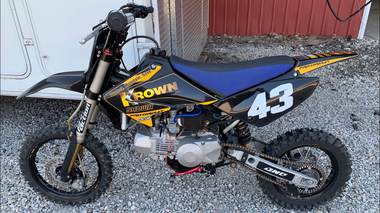 RARE BILLETWARE FRAMED CRF70 FULL MOD WALK THRU