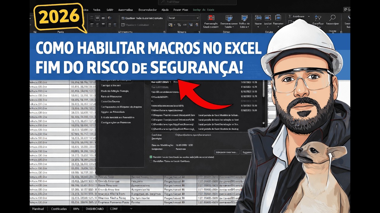Como Habilitar Macros no Excel com Segurança + Criar Local Confiável (Passo a Passo)