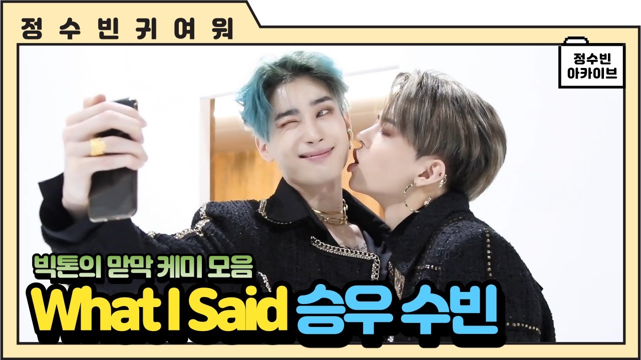 [빅톤 승우/수빈] What I Said 승우 수빈 케미 모음