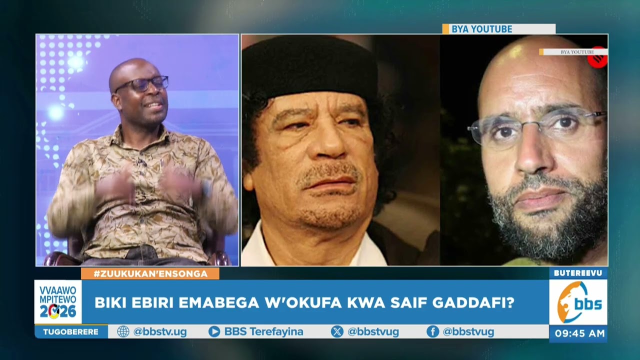 Dr. Sam Kazibwe Asonze ku Gen. Khalifa Haftar Okubeera Emabega w'Okufa kwa Saif Gaddafi. #Sumulula