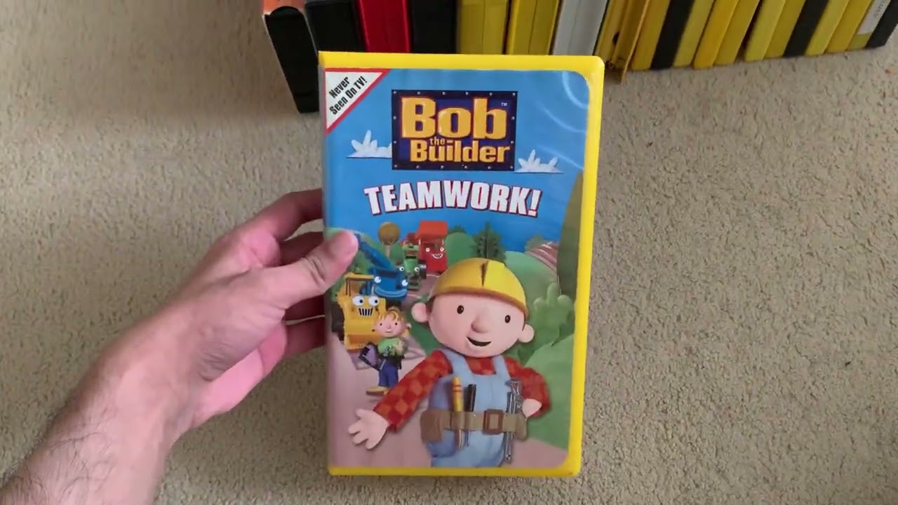 My Bob The Builder VHS/DVD Collection (2023 Edition)