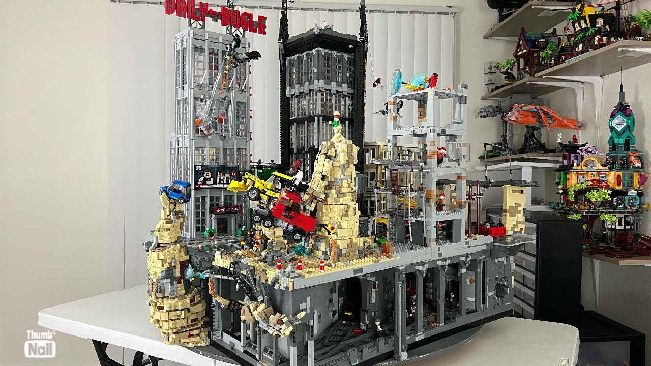Spider-Man Multiverse New York Battle in Lego! (30,000 pieces) 