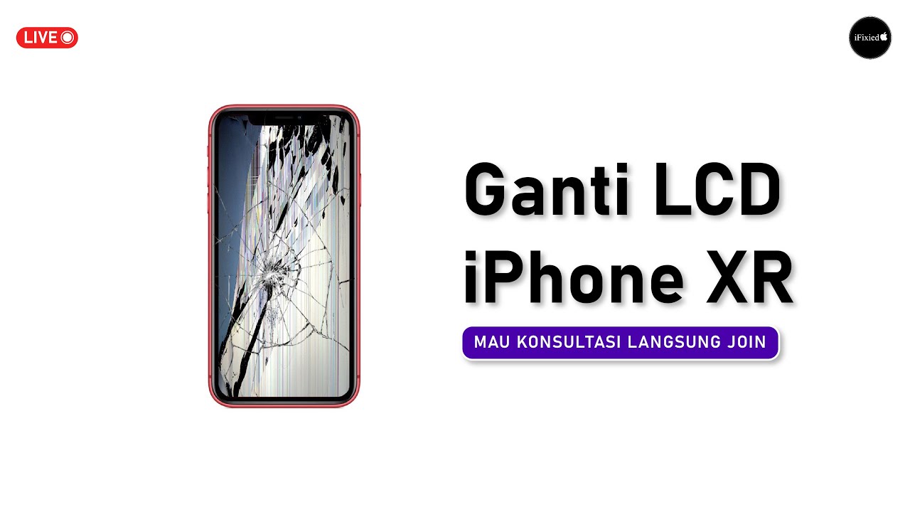 REPAIR LCD IPHONE Xr - Live #livestream
