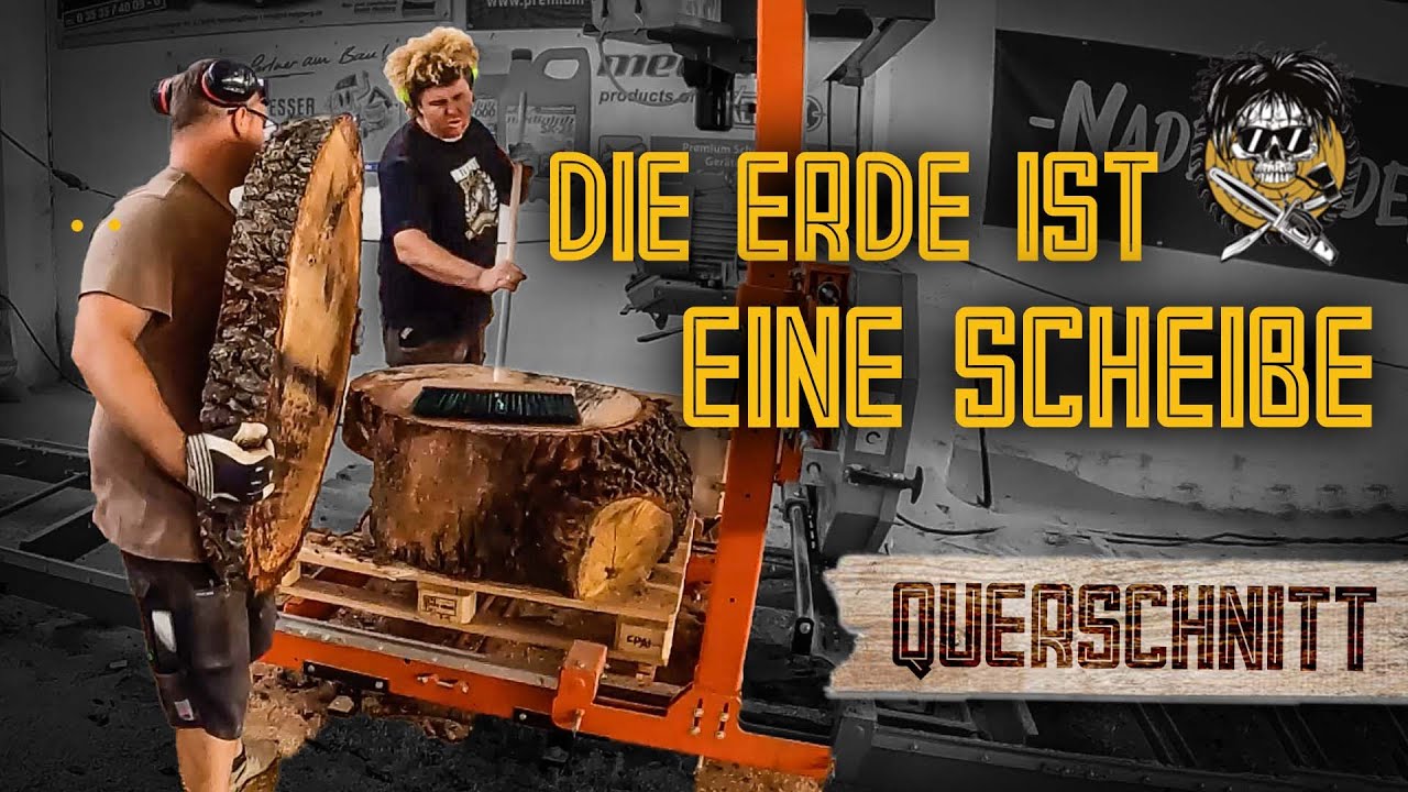 Die Erde ist eine Scheibe Holzkunst Scholz Offiziell / Holzkunst Scholz