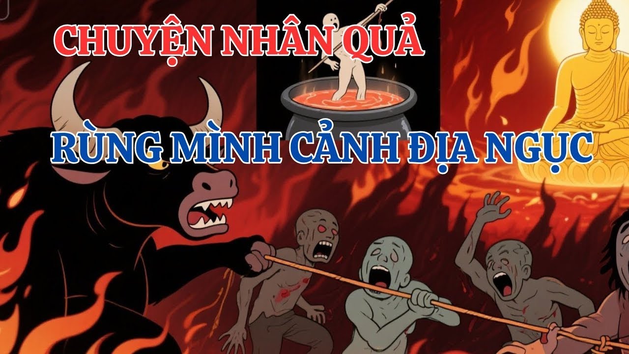 RÙNG MÌNH! Cảnh Địa Ngục Khủng Khiếp – Nghe Diêm Vương Xử 44 Án Xong Chỉ Muốn Sám Hối Cả Đời