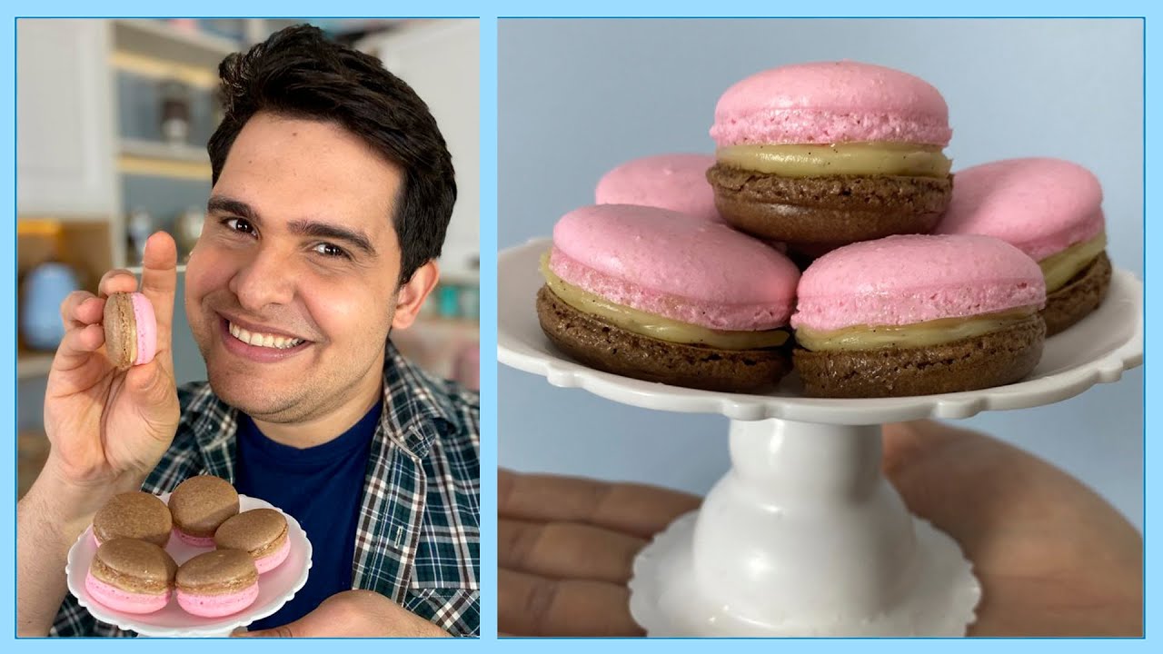 Macarons Napolitanos - Abcdário da Confeitaria - Receita Passo-a-Passo