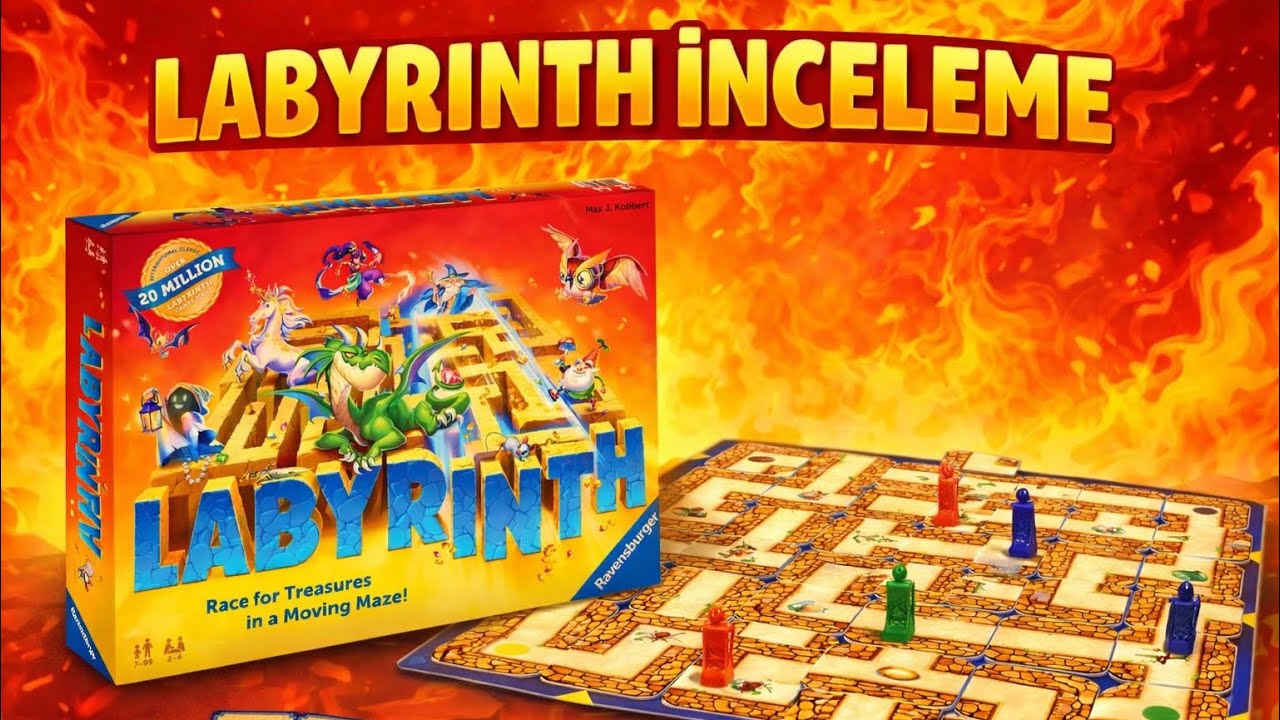 Labyrinth Labirent Nasıl Oynanır? Kutu oyunu inceleme