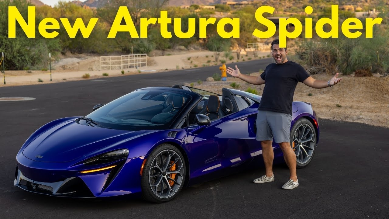 The New McLaren Artura Spider Brings More Power and New Updates