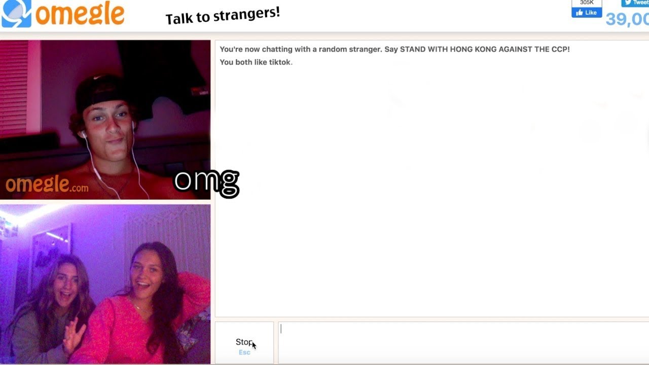 finding a BOYFRIEND on OMEGLE