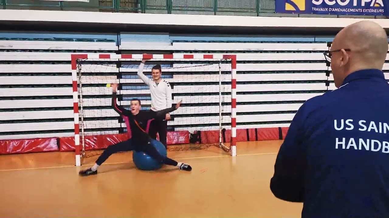 Exercice pour Gardien de HANDBALL : Big Ball film