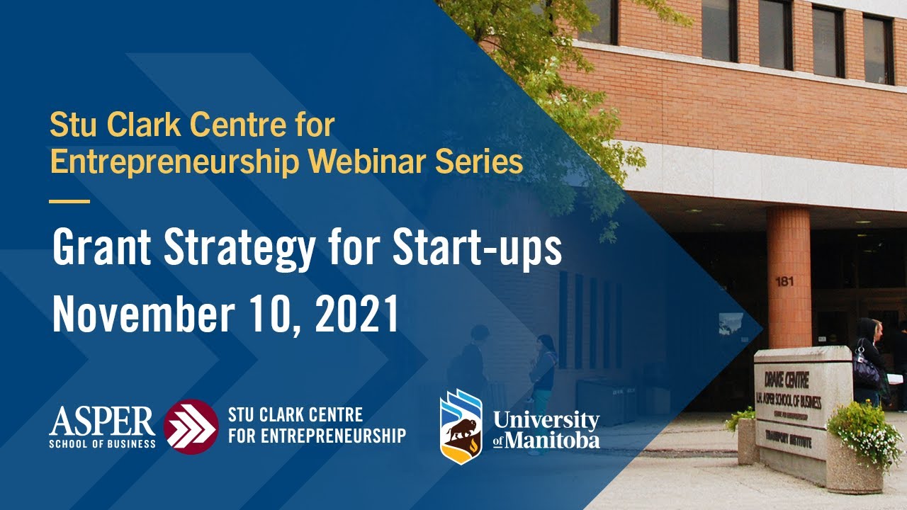 Stu Clark Webinar: Grant Strategy for Startups