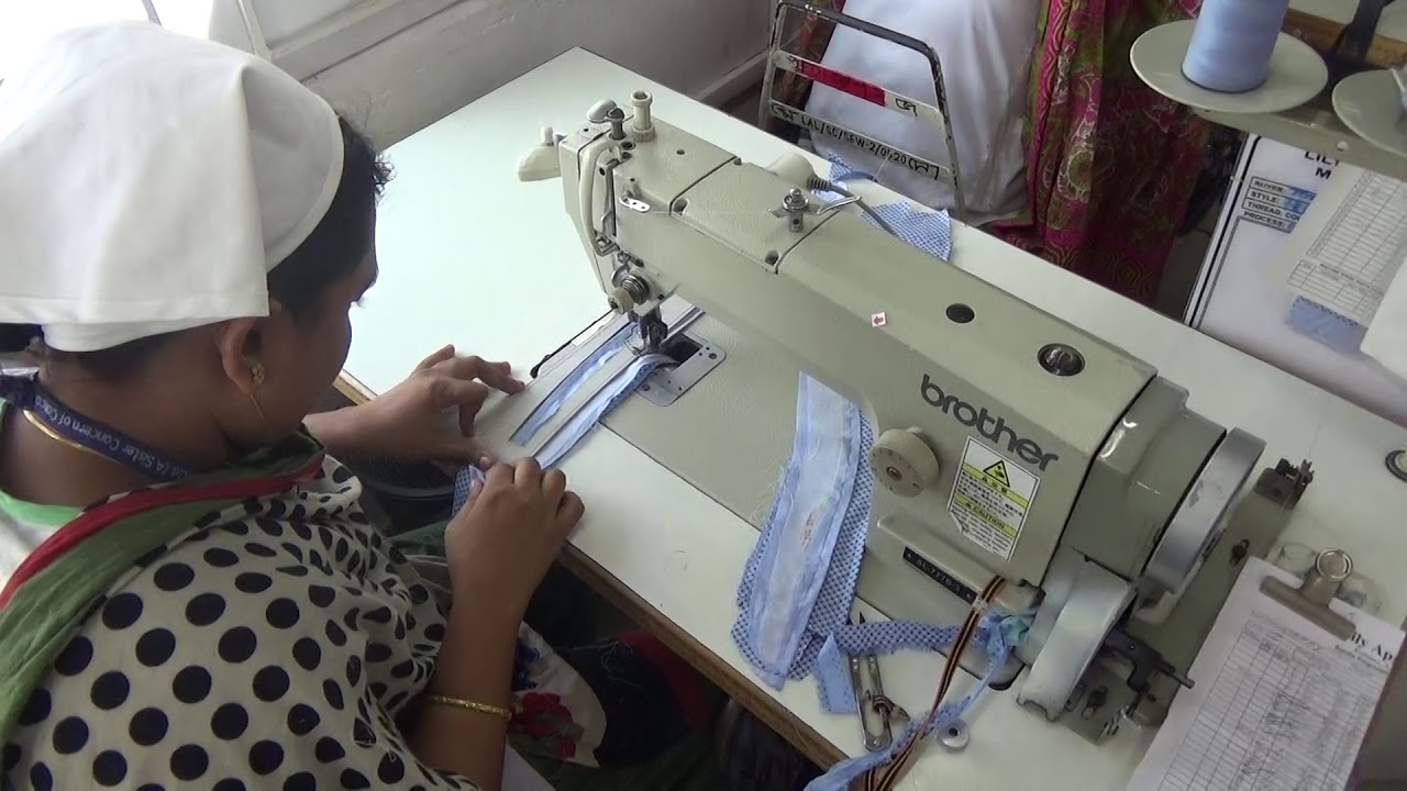 How to collar band join for shirt in Garments Factory
