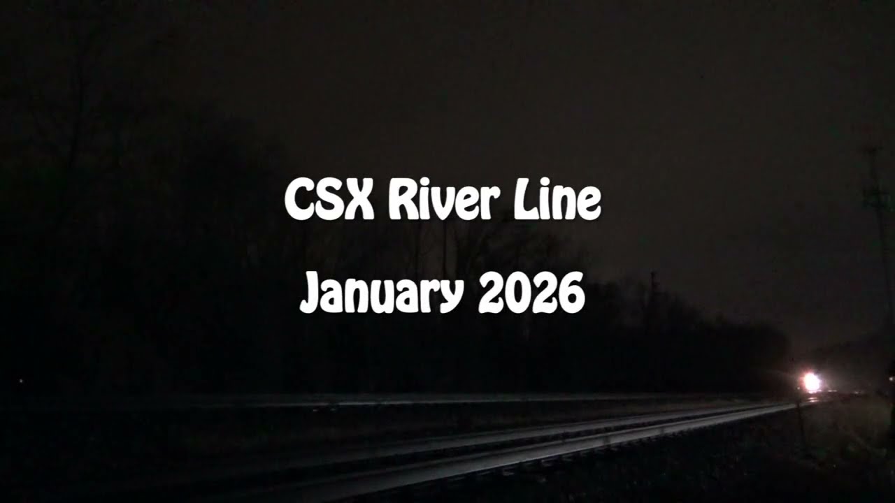 CSX River Line (January 2026) PLE, Family Lines, YN2, NC&STL, Spirit of Cincinnati, SD70MACe & More!