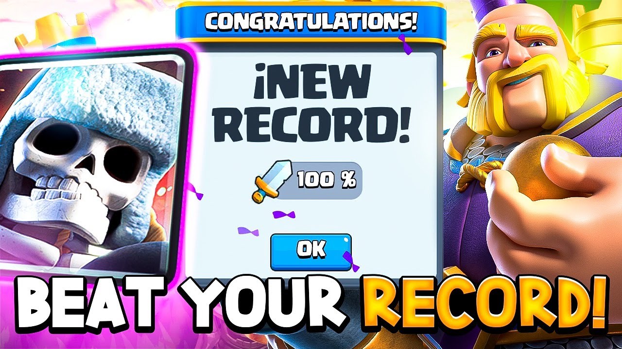 BEAT YOUR RECORD WITH THIS COMBO! - Clash Royale