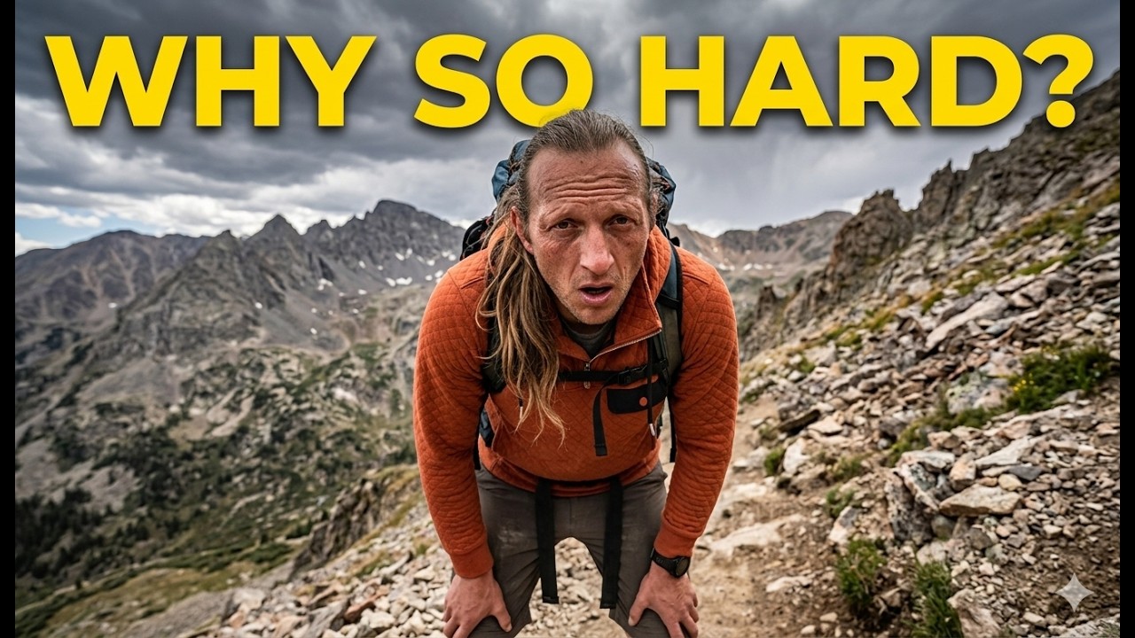 Почему пешие походы кажутся намного сложнее, чем должны быть