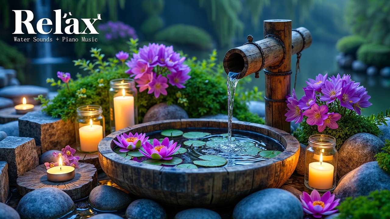 Расслабляющая музыка для снятия тревоги и стресса 🌿 Музыка для сна, лечение бессонницы