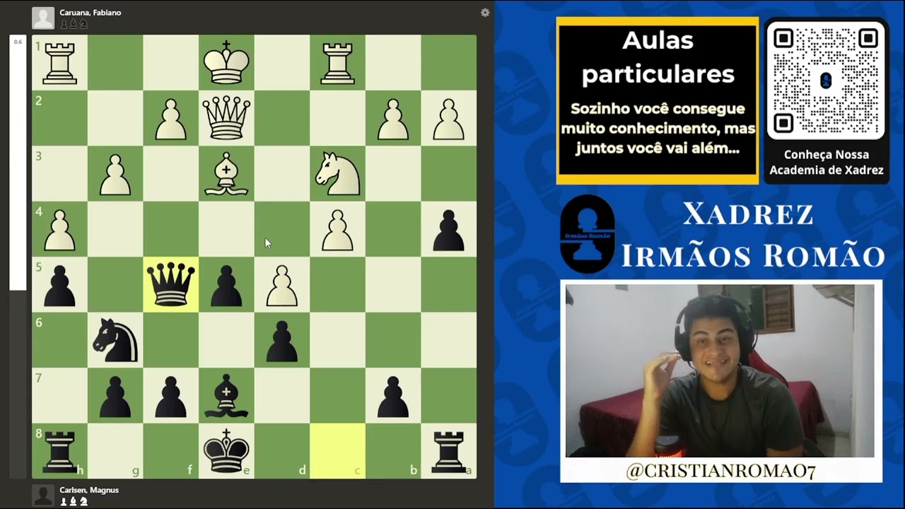Quando a Tática Decide Tudo – Carlsen vs Caruana