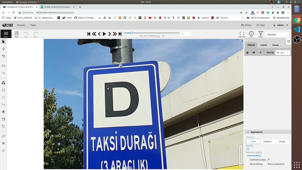 CVAT ile resim etiketleme part 1