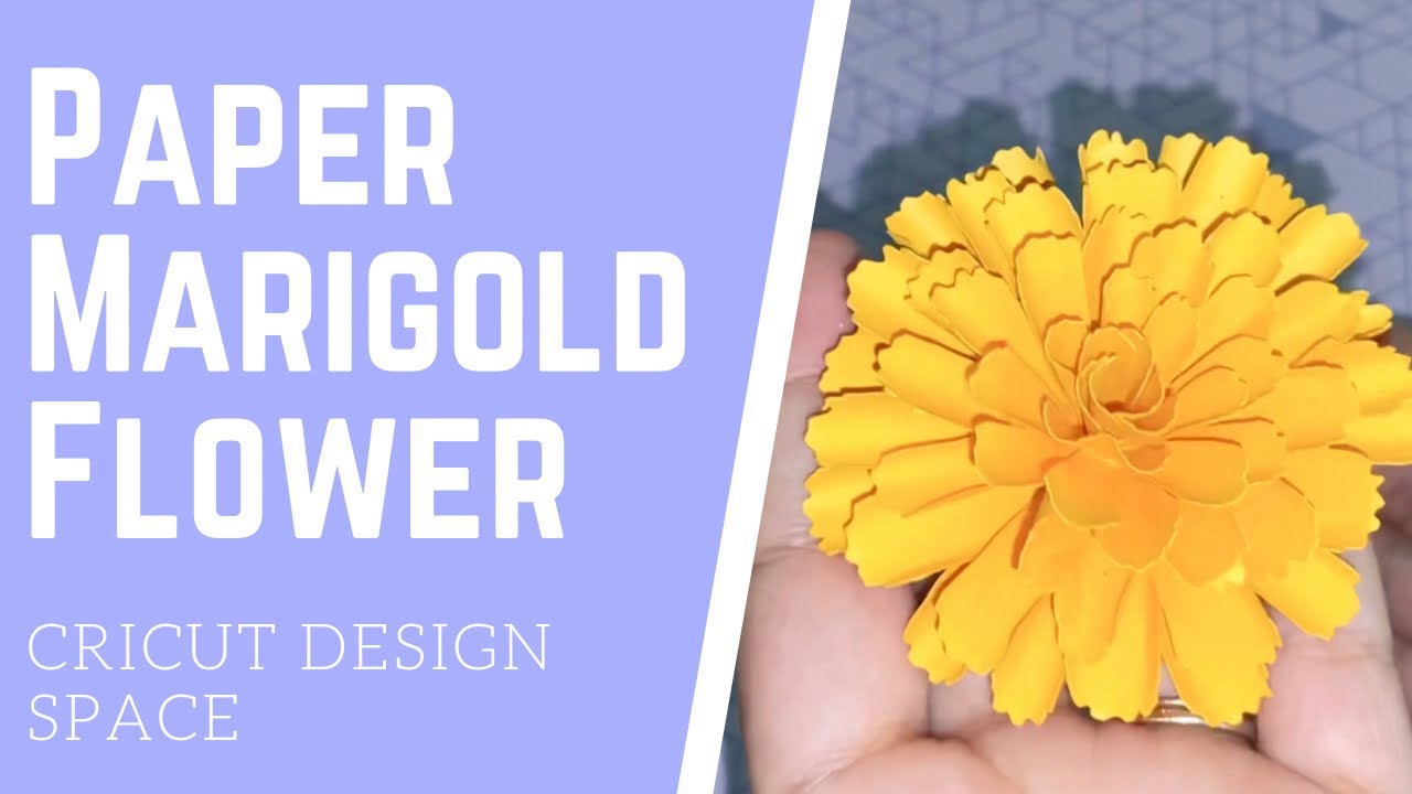 Day of the Dead Marigold Paper Flower Tutorial // Cempasuchil Flor de Dia de Los Muertos de Papel