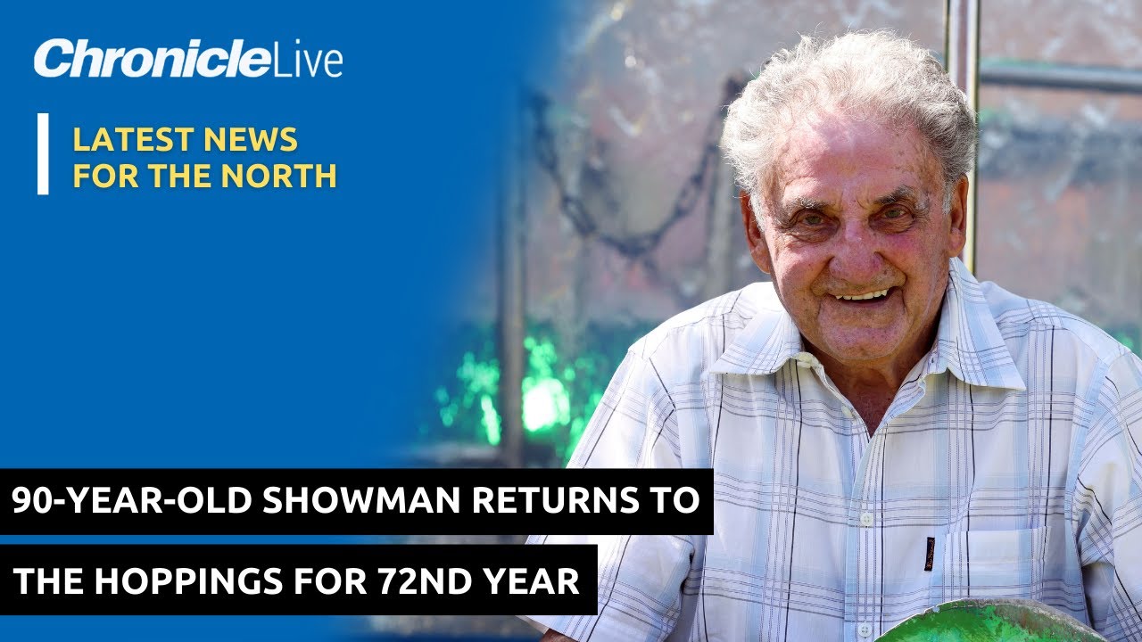 90-year-old showman returns to The Hoppings for 72nd year