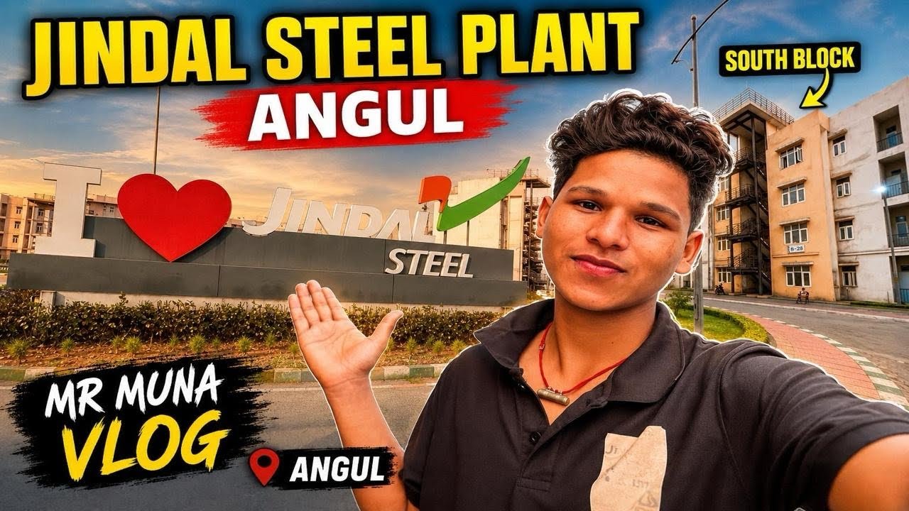 South block,, Jindal Steel plant Angul #varalvlog #southblock #jspl #jindalsteelplantangul