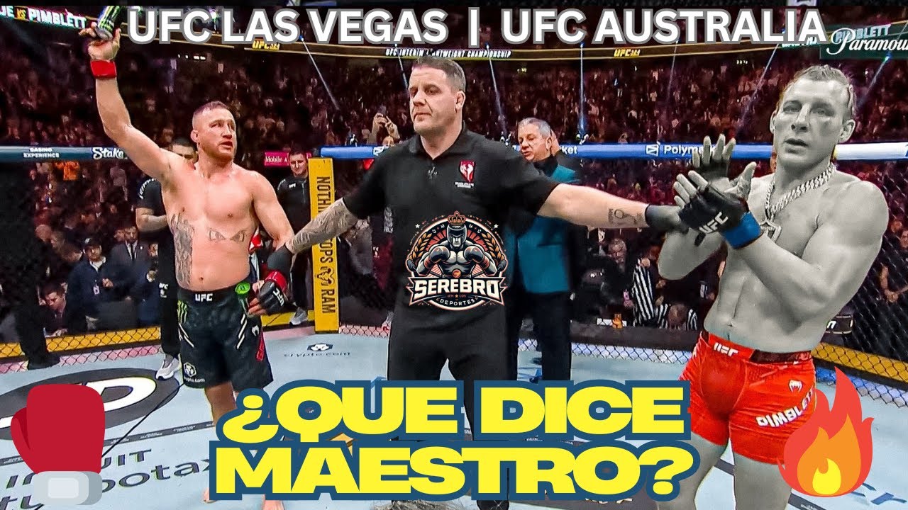 🔴 UFC 324 al detalle y lo que se viene en UFC 325 | Análisis con el entrenador Paulino Hernández