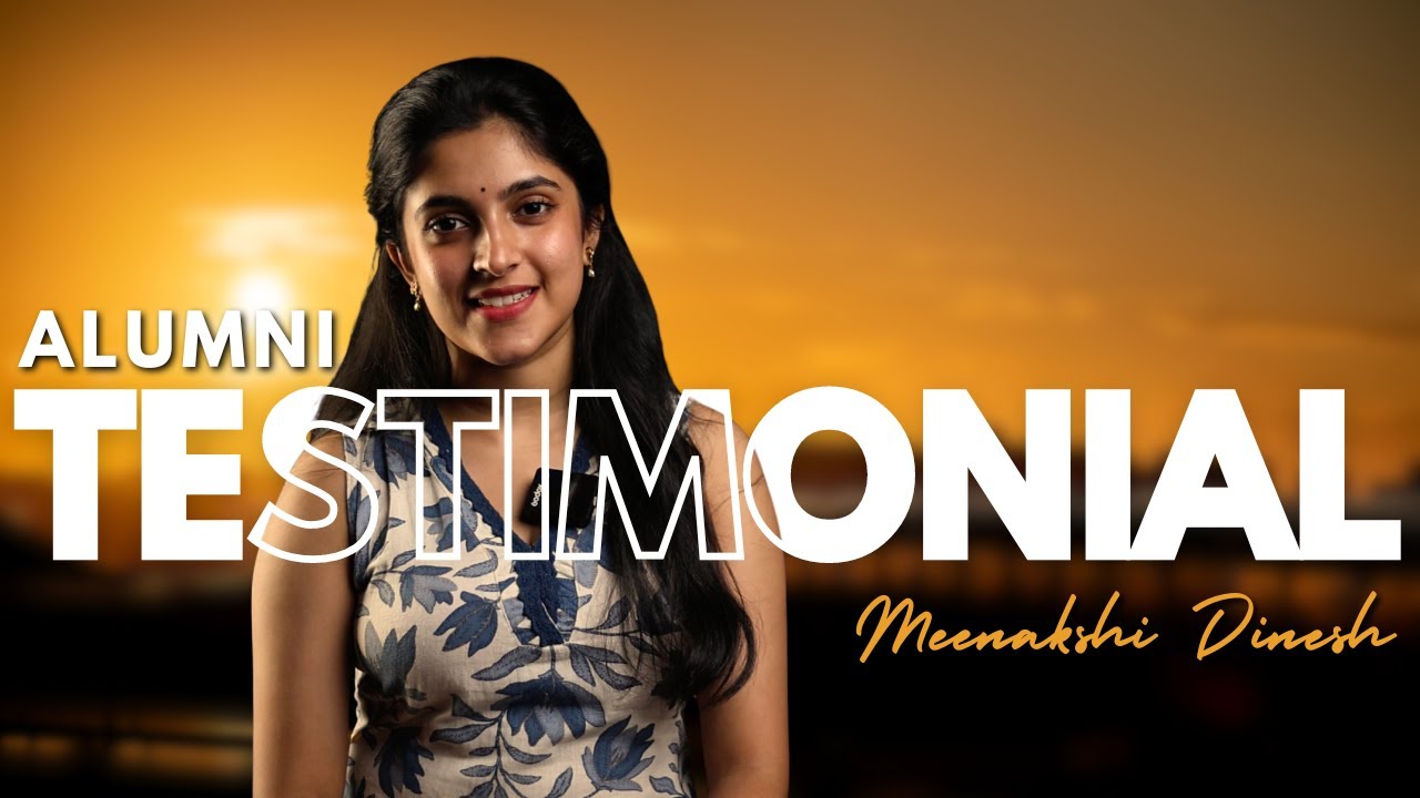 🌟 Meet Our Star Alumna, Meenakshi Dinesh (BA - 2022) | Nitte Institute of Communication