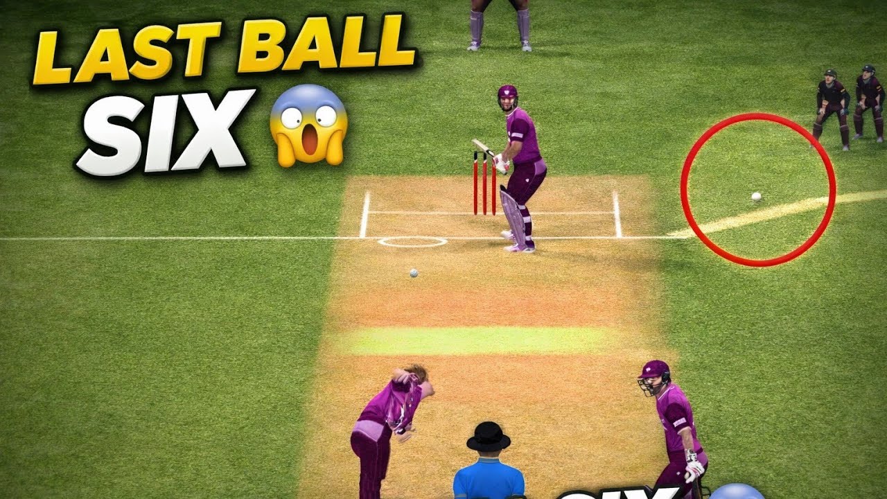 BALL… 6 NEEDED 😱 | LAST BALL SIX!