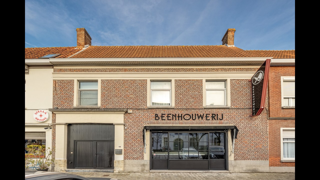 Dit handelspand ligt op de beste locatie van Drongen