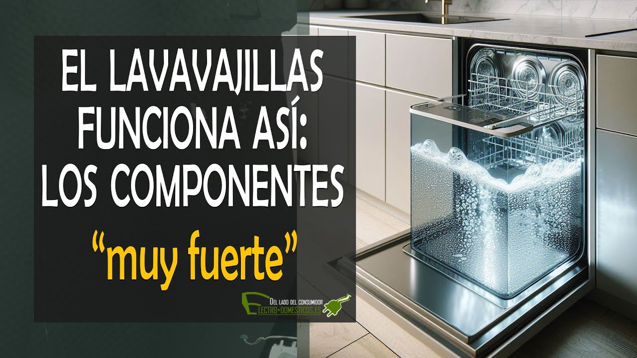 El lavavajillas funciona así
