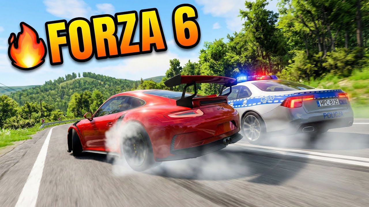 Forza Horizon 6 w POLSCE?! 🚓 Policja vs Drift na DK28 | BeamNG.drive