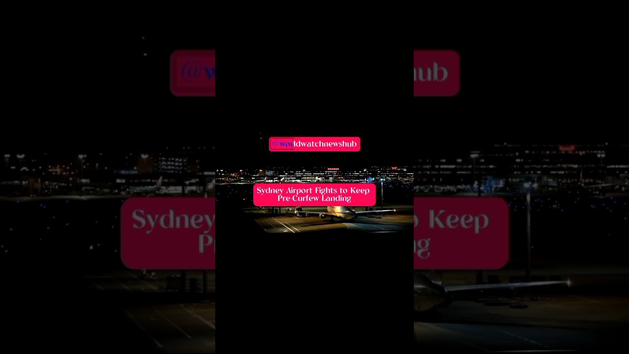 Sydney Airport Pushes to Keep Pre-Curfew Landings ✈️ #SydneyAirport #AviationNews #TravelUpdate
