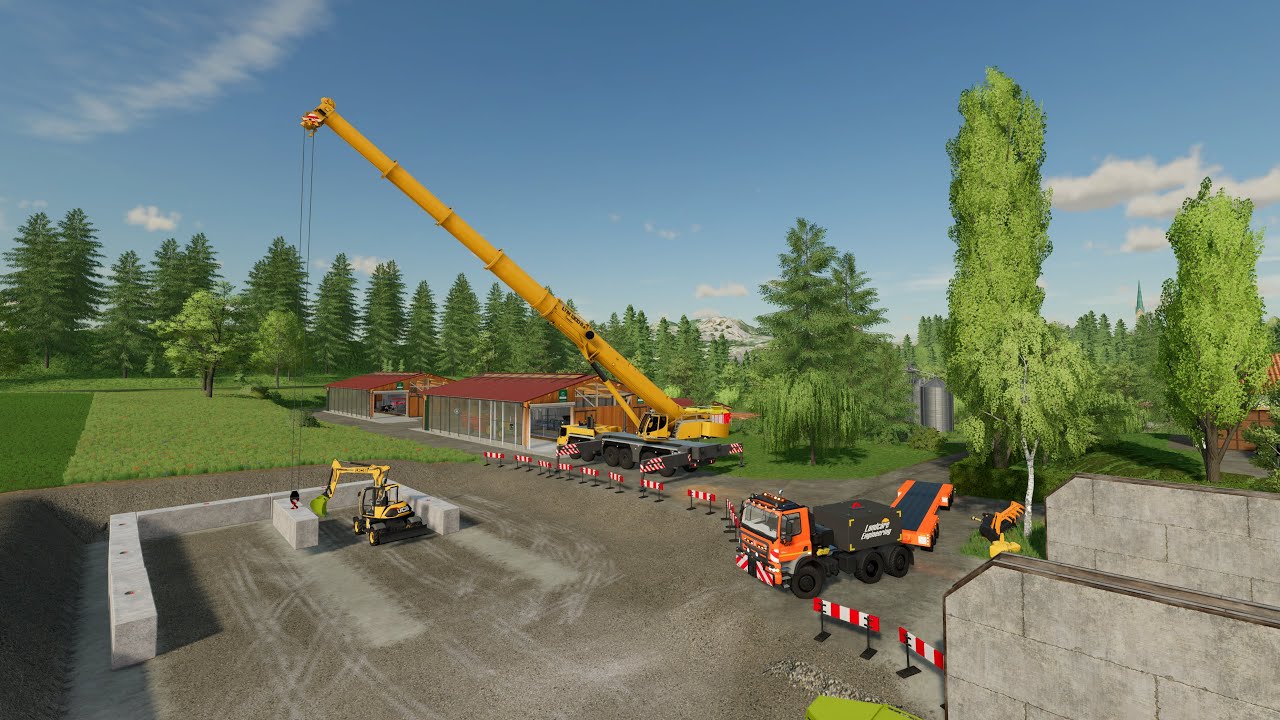 FS22 - Map Angeliter Land  021 🇩🇪🌻🌲 - Farming and Forestry - 4K