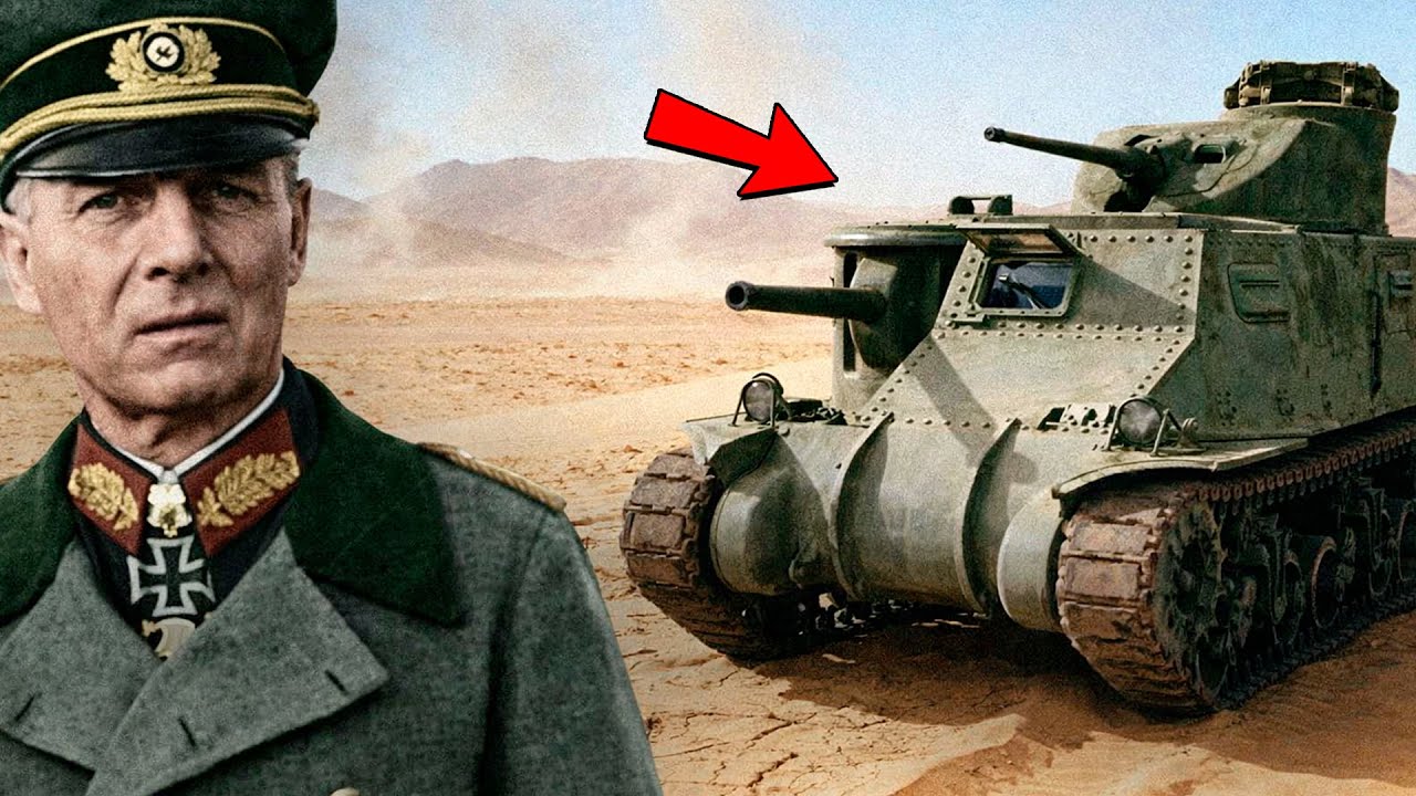 Le char américain raillé de tous — jusqu’à ce que les hommes de Erwin Rommel tombent
