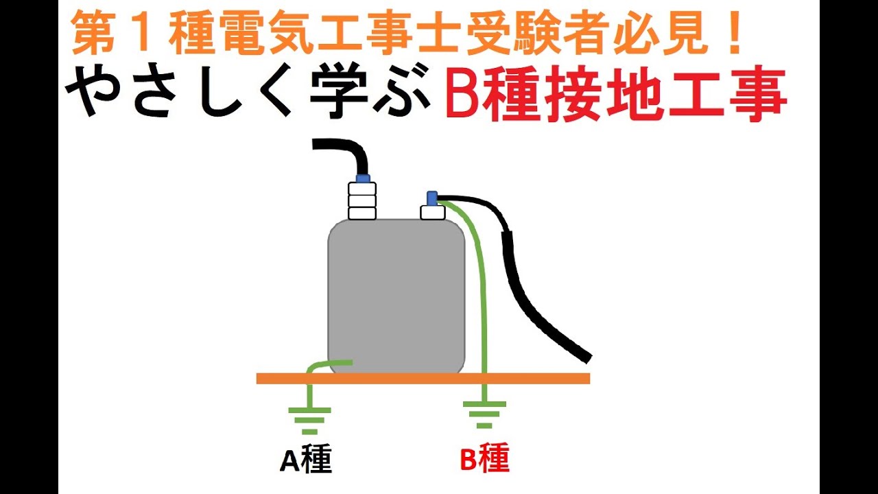 第１種電気工事士受験・やさしく学ぶB種接地～漏電よりも怖い混触～