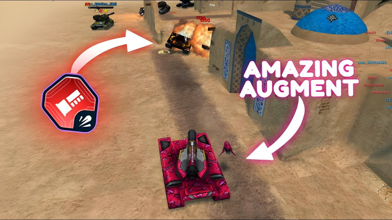 This Hammer Augment is Amazing | Tanki Online Slugger Augment - By L7K!