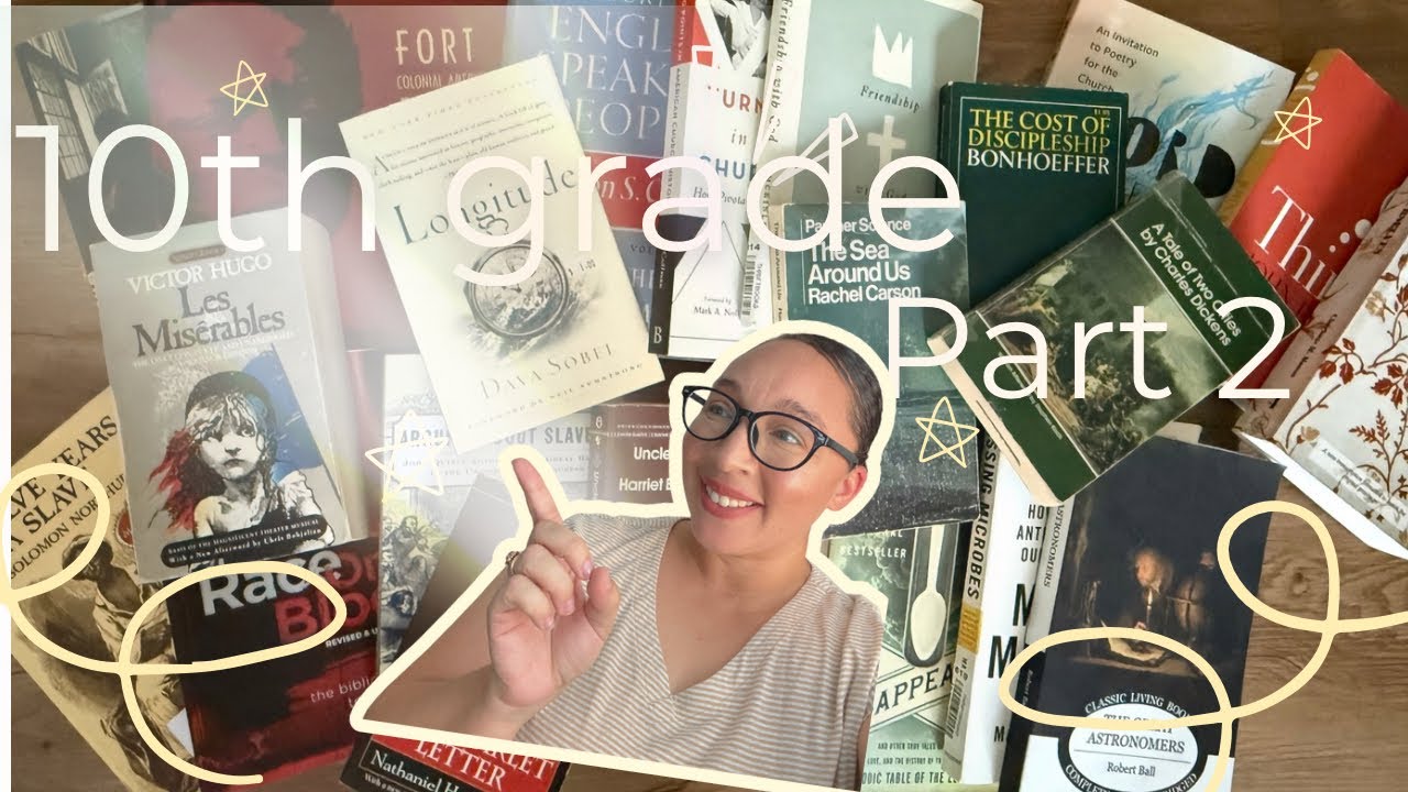 10th Grade Homeschool Curriculum Picks Part 2 // Alveary & AO Term 1//  Charlotte Mason Homeschool