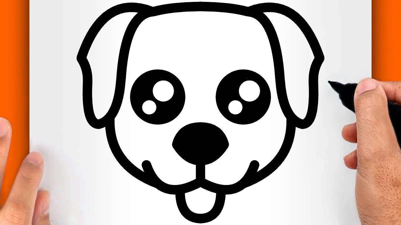 (TEGNE VIDEOER) S&Oslash;TE TEGNINGER AV DYR | HVORDAN MAN TEGNER EN HUND TEGNING